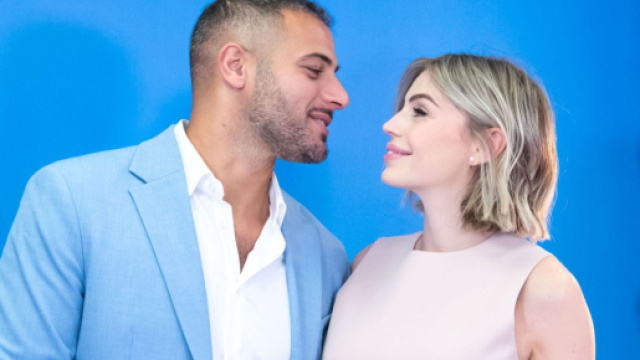 Aldo Palmieri e Alessia Cammarota - immagini di repertorio (&copy; Verissimo/Mediaset).