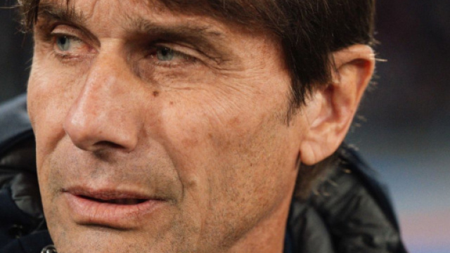 Antonio Conte, allenatore del Napoli. Foto &copy; Napoli