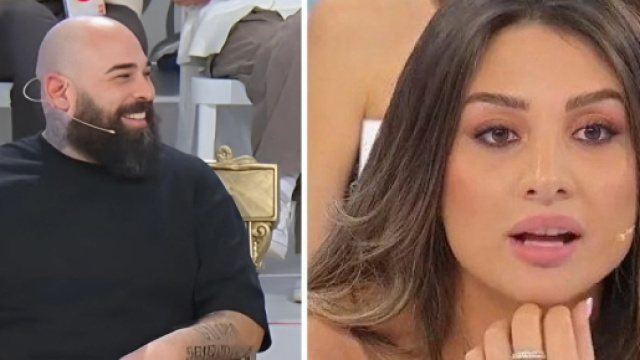 Enzo e Cristina Ferrara - screenshot &copy; Canale 5.
