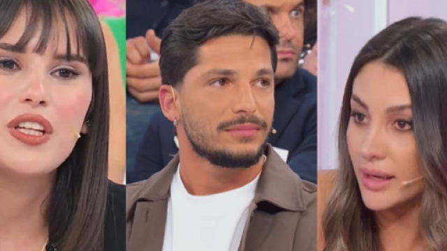 Francesca Polizzi, Gianmarco Steri e Cristina Ferrara - screenshot &copy; Canale 5
