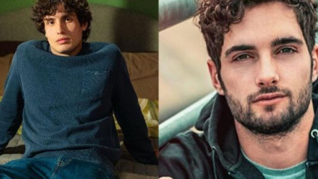 In foto Vinicio e Niko di Un posto al sole &copy; Rai.