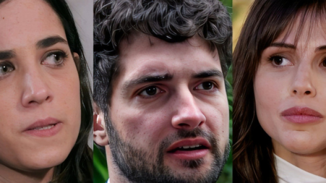 Manuela, Niko e Valeria - screenshot &copy; Un posto al sole.