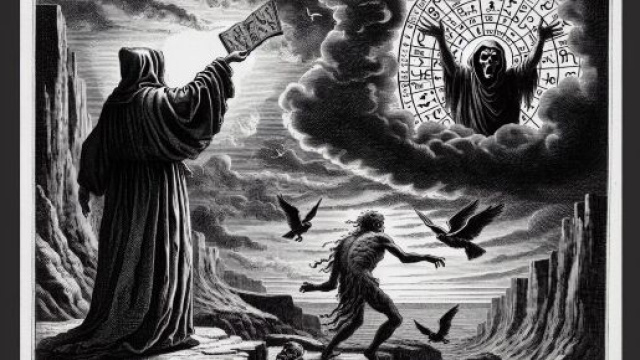 Illustrazione ispirata al segno zodiacale del Cancro, secondo l'oroscopo della Smorfia di luned&igrave; 5 maggio. &copy; Immagine creata con Dall-E
