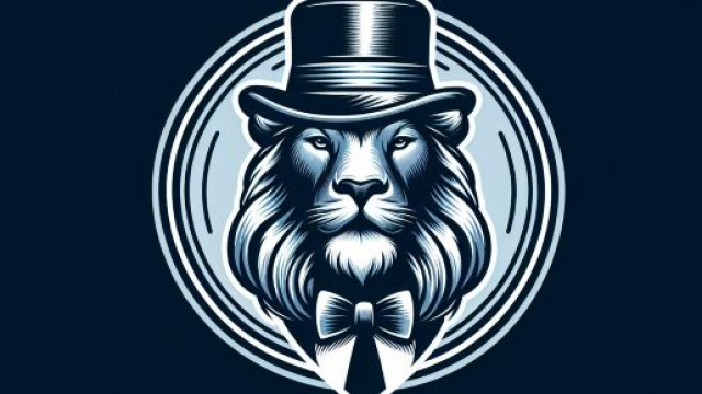 Illustrazione ispirata al segno zodiacale del Leone col cappello della Smorfia. &copy; Immagine creata con Dall-E