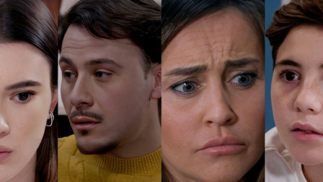Alice, Cristiano, Viola e Jimmy - screenshot &copy; Rai