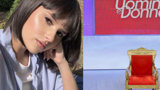 Francesca Polizzi e il trono di Uomini e donne - screenshot &copy; Instagram/Canale 5.