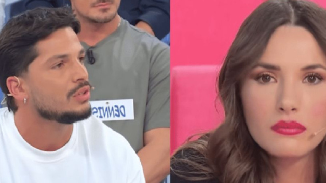 Gianmarco Steri e Nadia Di Diodato - screenshot &copy; Canale 5.