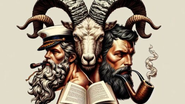 Immagine ispirata a Martin Eden per il Capricorno. &copy; Immagine creata con DALL&middot;E