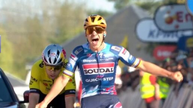 Remco Evenepoel - &copy; Screenshot Eurosport.