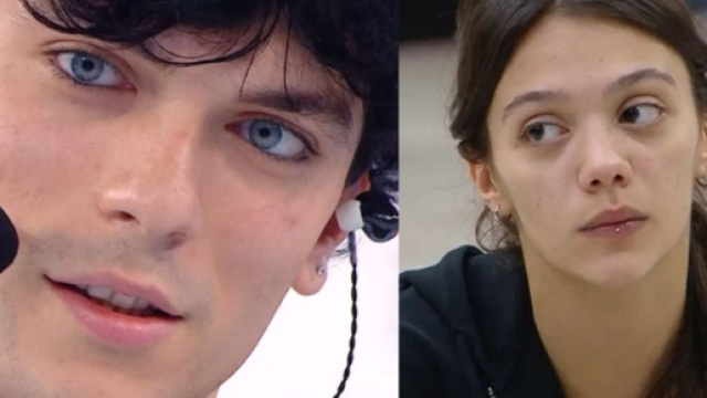 TrigNO e Chiara - screenshot &copy; Canale 5.