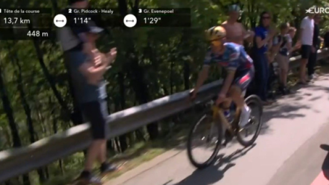 Remco Evenepoel - &copy; Screenshot Eurosport
