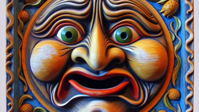 Gemelli e il numero 23 della Smorfia napoletana, simbolo di saggezza nascosta. &copy; Immagine creata con Dall-E