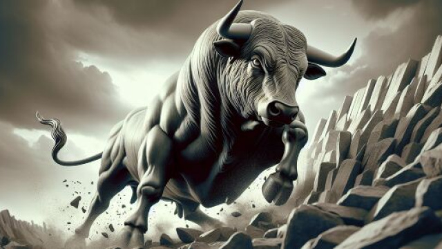 Oroscopo per il Toro del 29 aprile 2025: il simbolo delle 'e mazzate della Smorfia napoletana. &copy; Immagine creata con Dall-E