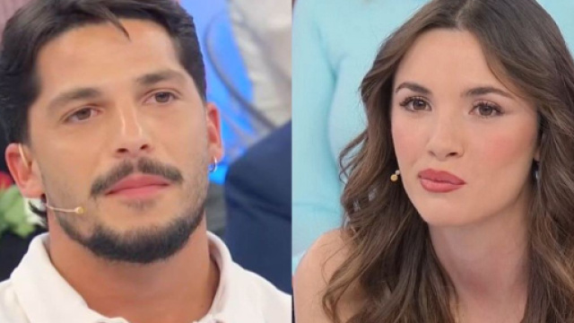 Gianmarco Steri e Nadia Di Diodato - screenshot &copy; Canale 5.
