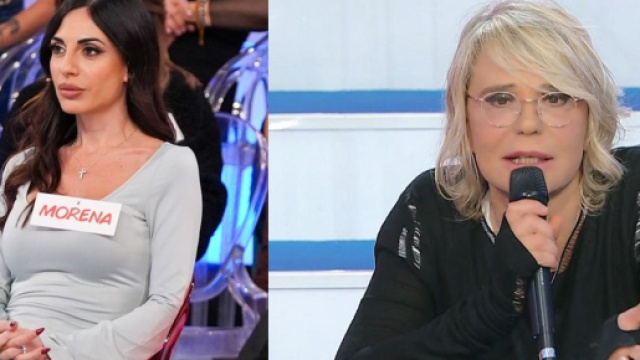 Morena Farfante e Maria De Filippi - screenshot &copy; Canale 5.