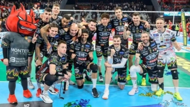 Perugia Volley &copy; Pagina Facebook Ufficiale Lega Pallavolo Serie A.