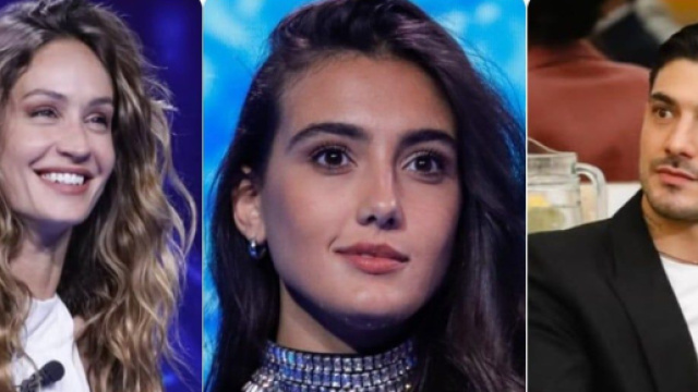 Helena Prestes, Zeudi Di Palma e Lorenzo Spolverato - screenshot &copy; Mediaset.