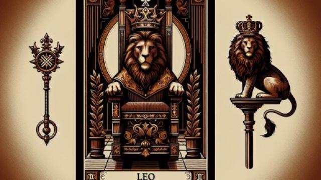 Oroscopo dei tarocchi per il Leone guidato dal Carro. &copy; Immagine creata con Dall-E