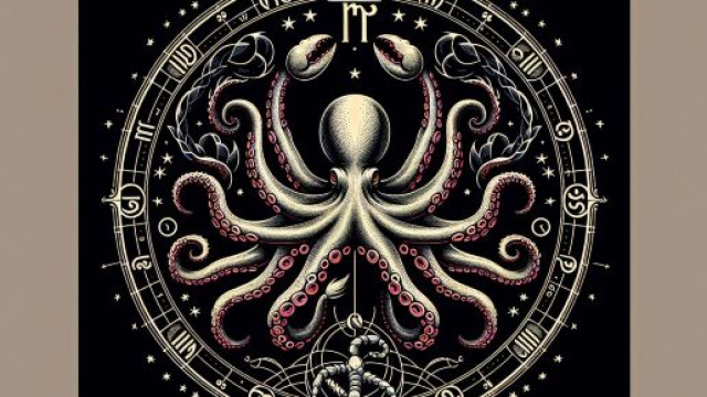 Scorpione e il numero 67 della Smorfia napoletana, simbolo di adattabilit&agrave; e resilienza nel contesto culturale. &copy; Immagine creata con Dall-E