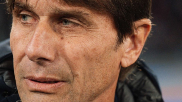 Antonio Conte, allenatore del Napoli. Foto &copy; Napoli