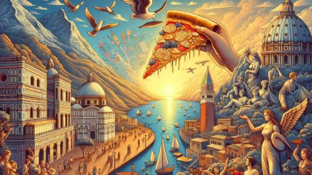 I Gemelli scoprono lo stupore con il numero 72 della Smorfia Napoletana questo sabato 5 aprile 2025. &copy; Immagine creata con Dall-E