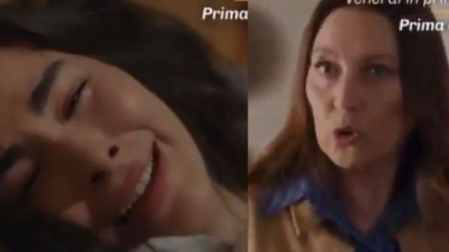 In foto Oylum e Guzide &copy; screenshot Mediaset.