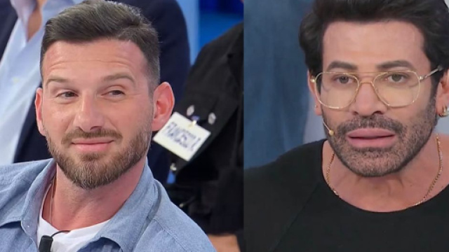 Damiano Foti e Gianni Sperti - screenshot &copy; Canale 5.