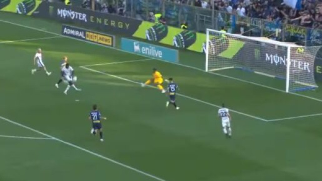 Marcus Thuram, attaccante dell'Inter. Foto &copy; Dazn