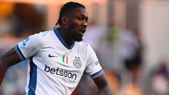 Marcus Thuram, attaccante dell'Inter. Foto &copy; Inter