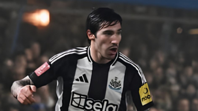 Sandro Tonali con la maglia del Newcastle &copy; profilo Instagram sandrotonali