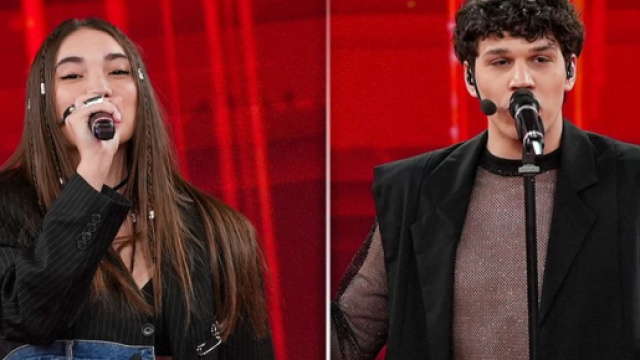 Antonia e Nicol&ograve; - screenshot &copy; Mediaset.