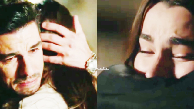 Behram abbraccia Oylum al suo ritorno &copy; Tradimento - Aldatmak.