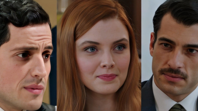 Salvatore Amato, Odile Di Sant'Erasmo e Guido Castelli - screenshot &copy; Rai 1.