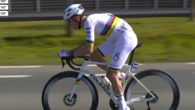 Tadej Pogacar - &copy; Screenshot Eurosport.
