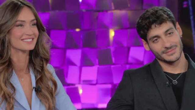 Helena Prestes e Javier Martinez (&copy; Verissimo/Mediaset).