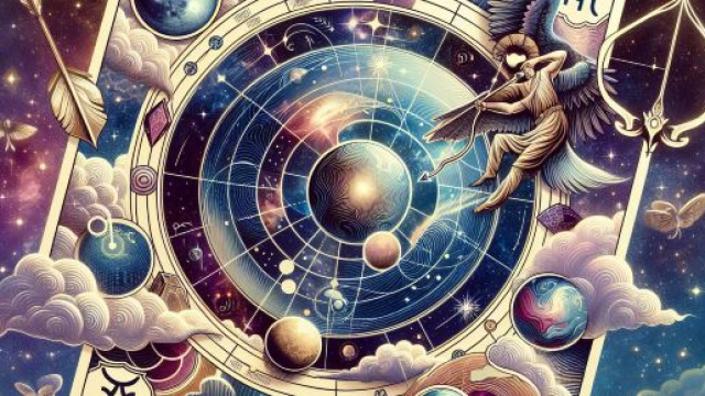 L'arcano del Mondo guida il Sagittario verso il compimento e l'armonia cosmica. &copy; Immagine creata con Dall-E