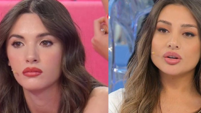 Nadia Di Diodato e Cristina Ferrara - screenshot &copy; Canale 5.