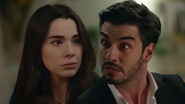Oylum Yenersoy (Feyza Sevil G&uuml;ng&ouml;r) e Behram Dicleli (Aras Aydın) &copy; Aldatmak (Tradimento) Mediaset