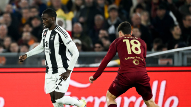 Timothy Weah e Matias Soul&eacute;. Foto &copy; Juventus FC