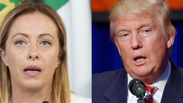 Giorgia Meloni e Donald Trump (&copy; Wikimedia commons)