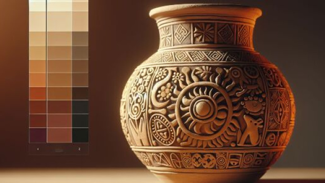 Il vaso di creta nel segno del Leone, secondo la Smorfia napoletana. &copy; Immagine creata con Dall-E