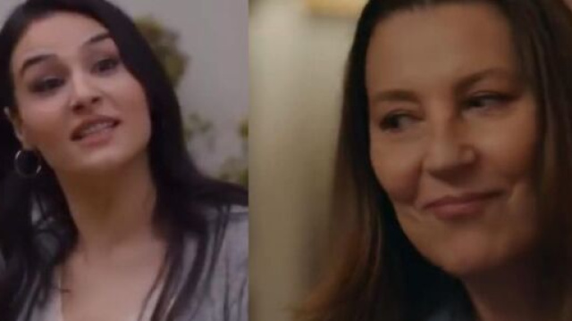 In foto Guzide e Yesim in Tradimento &copy; Mediaset