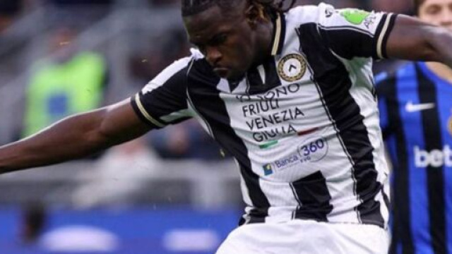 Oumar Solet, difensore dell'Udinese. Foto &copy; Udinese