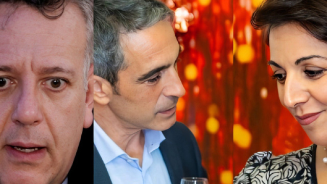 Guido, Mimmo e Mariella - screenshot &copy; Un posto al sole.