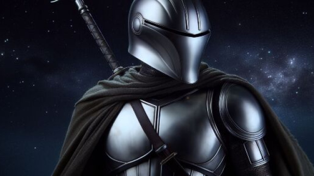 Immagine ispirata a The Mandalorian per il Cancro. &copy; Immagine creata con DALL&middot;E