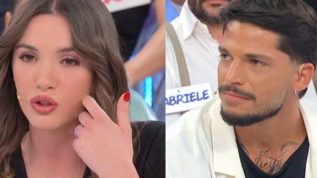 Nadia Di Diodato e Gianmarco Steri - screenshot &copy; Canale 5.