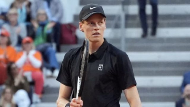 Foto Instagram @janiksinner dopo la vittoria contro Navone