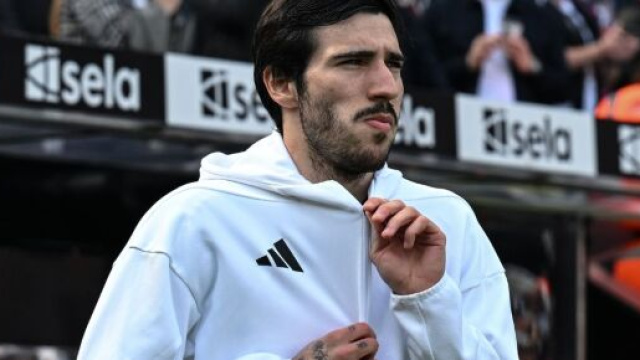 Sandro Tonali, centrocampista del Newcastle. Foto &copy; Newcastle