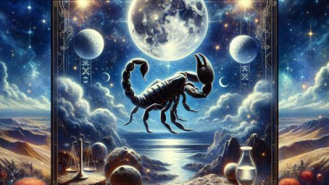 Giudizio nei tarocchi per il segno Scorpione. &copy; Immagine creata con Dall-E