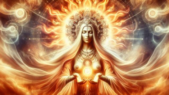 Illustrazione raffigurante il simbolo della Madonna per il Cancro durante la settimana dal 19 al 25 maggio. &copy; Immagine creata con Dall-E